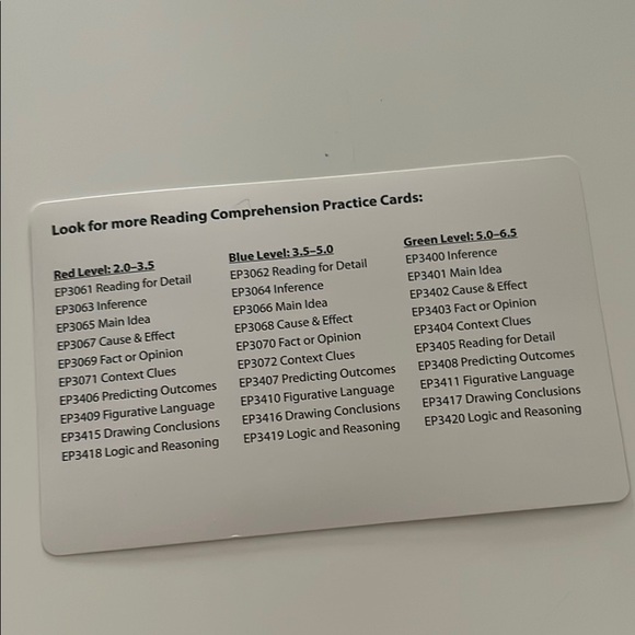 Drawing Conclusions Educational Practice Cards for kids, teacher tools - Picture 7 of 7